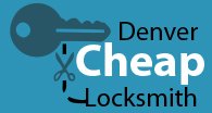 Denver cheap locksmith CO logo